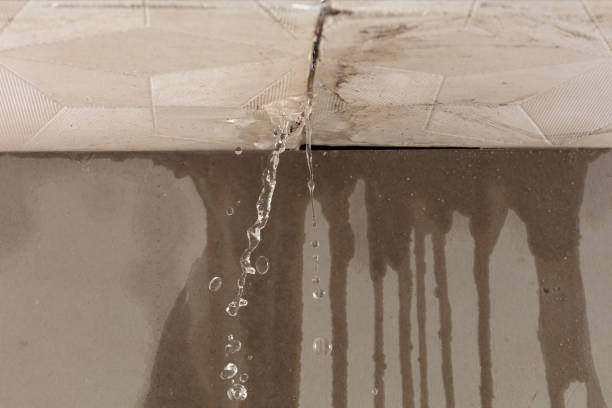 Professional Water Damage Restoration technician working in Woodbury, TN